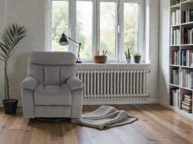 Soffina - Relaxsessel mit Relaxfunktion Trevico Chill – grau