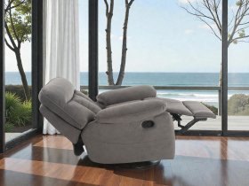 Soffina - Relaxsessel mit Relaxfunktion Trevico Chill – grau