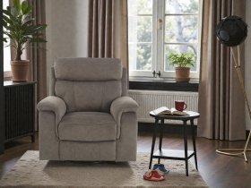 Soffina - Relaxsessel mit Relaxfunktion Lovere Classic – grau