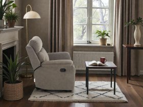 Soffina - Relaxsessel mit Relaxfunktion Lovere Classic – grau