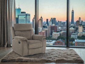 Soffina - Relaxsessel mit Relaxfunktion Lovere Classic – grau