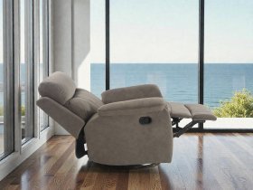 Soffina - Relaxsessel mit Relaxfunktion Lovere Classic – grau