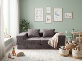 Vakuumverpacktes Sofa Milo – braun
