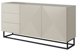 Kommode mit Metallrahmen Asha 167 2D3SZ - Kaschmir