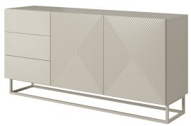 Kommode mit Metallrahmen Asha 167 2D3SZ - Kaschmir