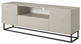 TV-Schrank mit Metallrahmen Asha 167 2D1SZ - Kaschmir
