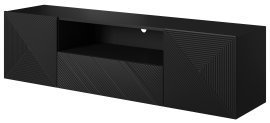 Stellen-TV-Kommode Asha 167 2D1SZ - schwarz