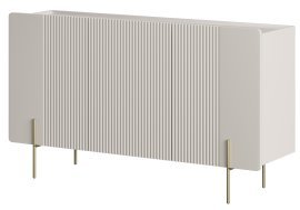 Kommode Malmi 150 3D - Kaschmir, goldene Beine