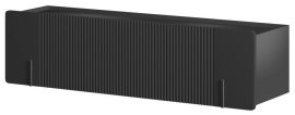 Ständiges TV-Board Malmi 150 2D1SZ - schwarz, schwarzes Dekor