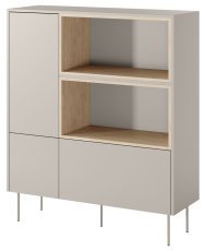 Kommode Desin 120 2D1SZ - Kaschmir