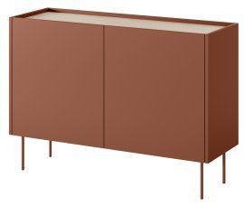 Kommode Desin 120 2D2SZ - keramisch rot