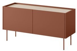 TV-Kommode Desin 120 2D1SZ - Keramik Rot