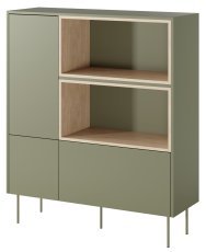 Kommode Desin 120 2D1SZ - olivgrün