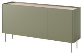 Kommode Desin 170 3D4SZ - olivgrün
