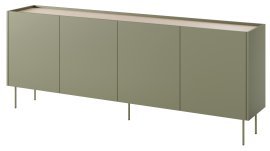 Kommode Desin 220 4D - olivgrün