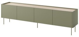 TV-Kommode Desin 220 4D1SZ - olivgrün