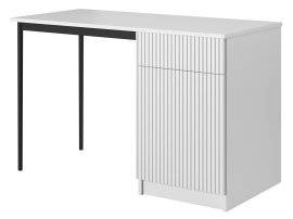 Schreibtisch Nicole 120 1D1SZ - weiß
