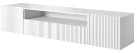 Wand-TV-Kommode Nicole 200 2D2SZ - weiß