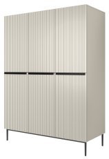 Garderobenschrank Nicole 150 3D2SZ - Kaschmir