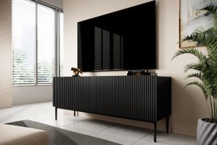 TV-Kommode Nicole 150 2K1SZ - schwarz
