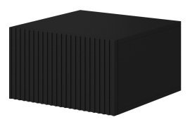 Stilvolle Nachttisch Nicole 46 1SZ - schwarz