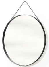 Spiegel Nicole 60 - schwarz