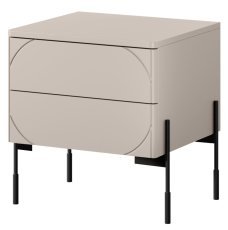 Nachttisch Sonatia 45 2SZ - Kaschmir