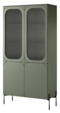 Vitrine Sonatia 100 4D - olivgrün
