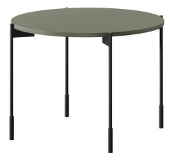 Runder Couchtisch Sonatia 60 - olivgrün