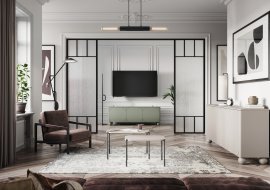 Wohnzimmer und Schlafzimmer Sonatia II - Kaschmir