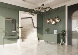 Wohnzimmer und Schlafzimmer Sonatia II - olivgrün