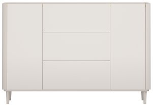 Bogart - Kommode Elivo 150 2D3SZ mit Beinen – Kaschmir/geölte Eiche