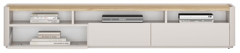Bogart - TV-Kommode Elivo 200 1K2SZ – Kaschmir/geölte Eiche