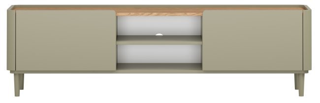 Bogart - TV-Kommode Elivo 170 1K1SZ mit Beinen – Eukalyptus/Baltic Dune Eiche
