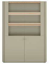 Bogart - Vitrine Elivo 100 2D – Eukalyptus/Baltic-Dune-Eiche