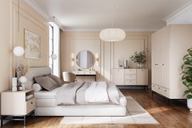 Wohn- und Schlafzimmer Lorini mit Beinen
