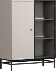 Vitrine mit Beinen Lorini