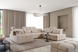 Wohnlandschaft in U-Form Magnelio U