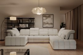 Wohnlandschaft in U-Form Magnelio Prestige