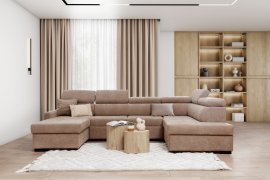 Wohnlandschaft in U-Form Taremo II