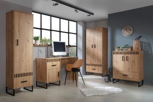 Domel - Kleiderschrank Lamelix 01