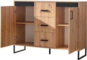Domel - Breite Kommode Lamelix 05 – ohne Lamellen