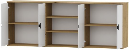 Domel - Erweiterung für Klappbett im Schrank Index 21 – Weiß/Eiche Artisan