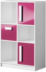 Hohe Kommode Guliver 07 – rosa