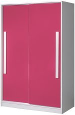 Kleiderschrank mit Schiebetüren Guliver 12 – Rosa