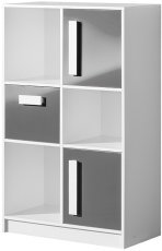 Hohe Kommode Guliver 07 – Grau