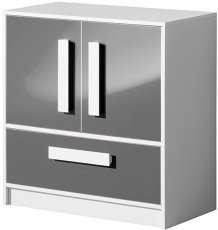 Niedrige Kommode Guliver 08 – Grau