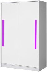 Kleiderschrank mit Schiebetüren Guliver 12 – Weiß