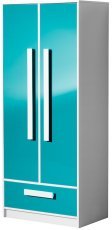 Kleiderschrank Guliver 01 – Türkis