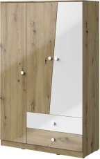 Kleiderschrank Nero 03 – Hochglanz